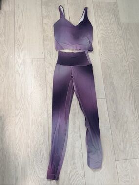 Lululemon match set in purple